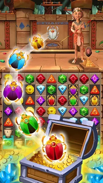 Jewel Ancient 2: lost gems (Джуэл Эншиент 2)  [МОД Бесконечные деньги] Screenshot 1