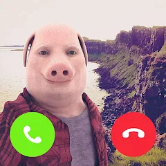 Взлом John Pork In Video Call (Джон Порк ин Видео Колл)  [МОД Много денег] - полная версия apk на Андроид