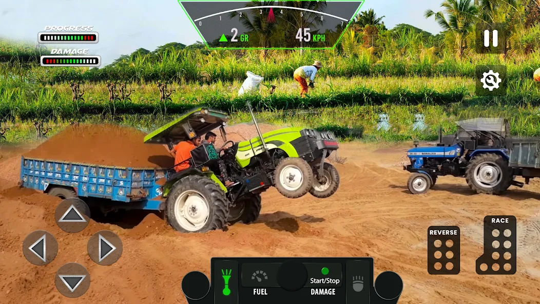 Tractor Simulator Farm Games (Фарминг игры)  [МОД Menu] Screenshot 2