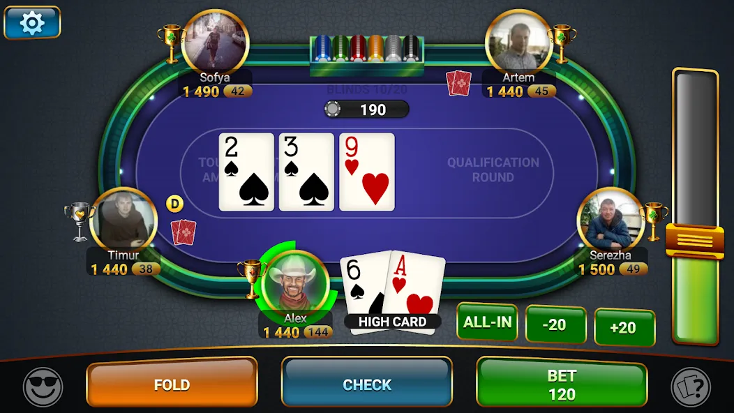 Poker Championship Tournaments  [МОД Много денег] Screenshot 3