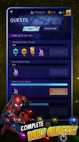 MARVEL Puzzle Quest: Hero RPG (Марвел Пазл Квест)  [МОД Unlimited Money] Screenshot 5