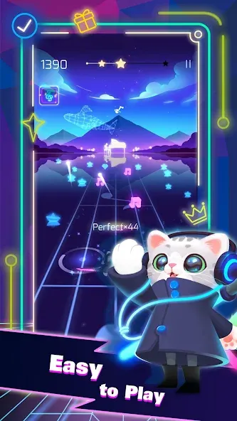 Sonic Cat (Соник Кэт)  [МОД Бесконечные деньги] Screenshot 2