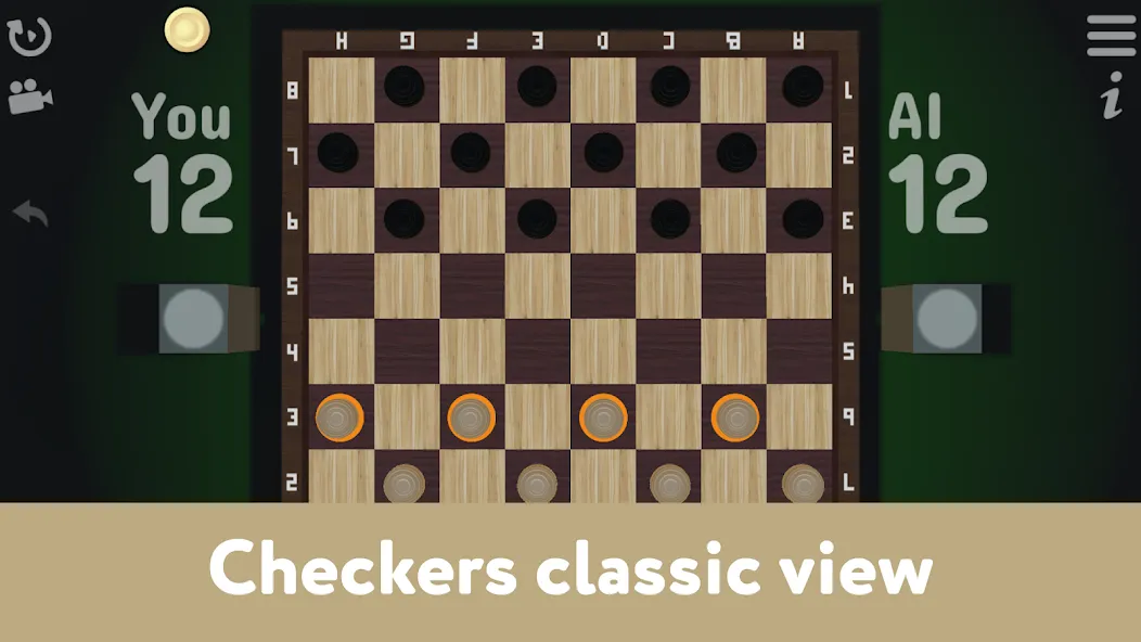 Checkers for two - Draughts  [МОД Все открыто] Screenshot 1