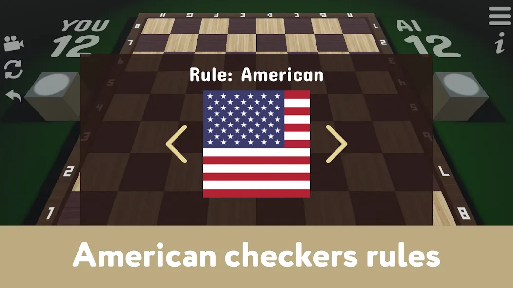 Checkers for two - Draughts  [МОД Все открыто] Screenshot 3