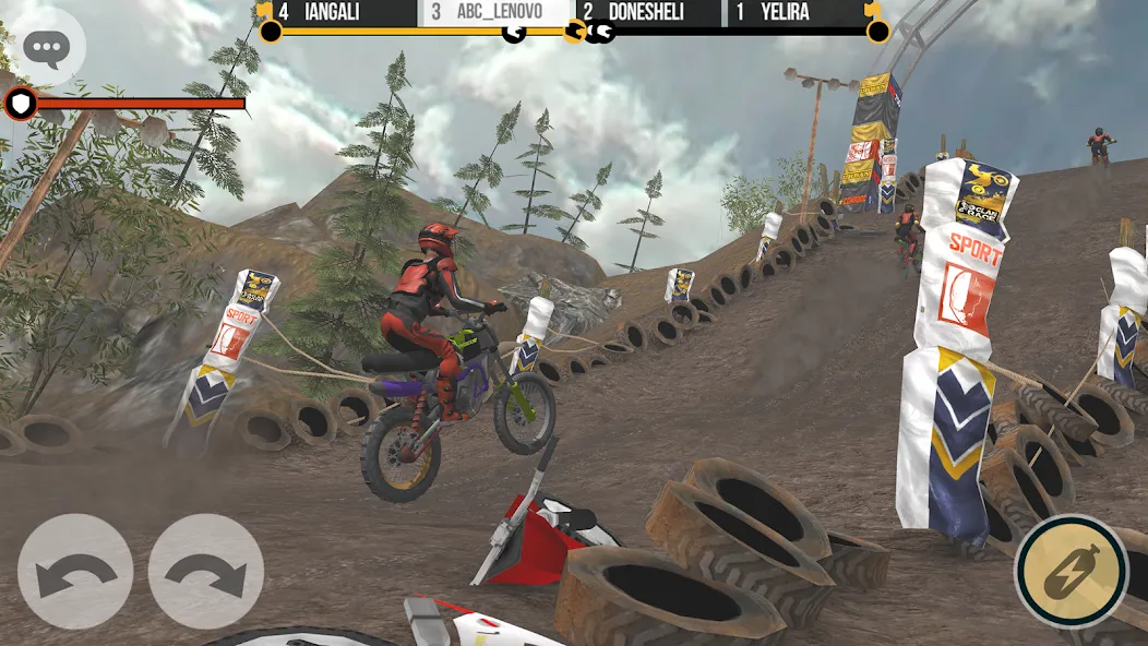 Clan Race: PVP Motocross races (Клан Рейс)  [МОД Mega Pack] Screenshot 3