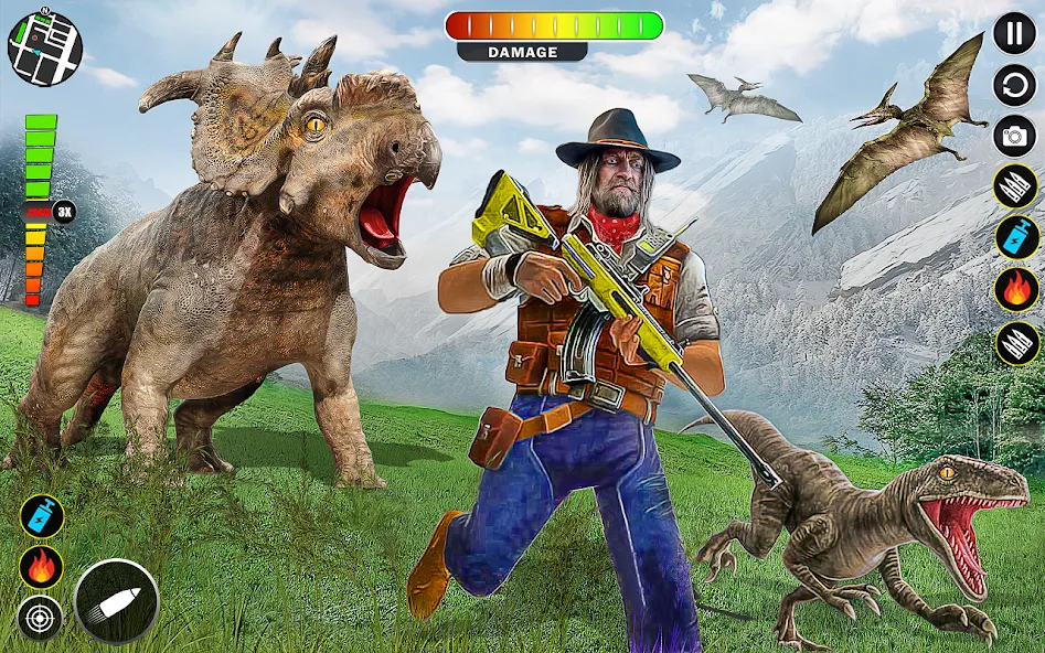 Real Dino Hunter 3D Gun Games (Уайлд Динозавр Хантер Ган Геймс)  [МОД Много монет] Screenshot 4