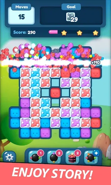 Match Blast Puzzle 3  [МОД Меню] Screenshot 4