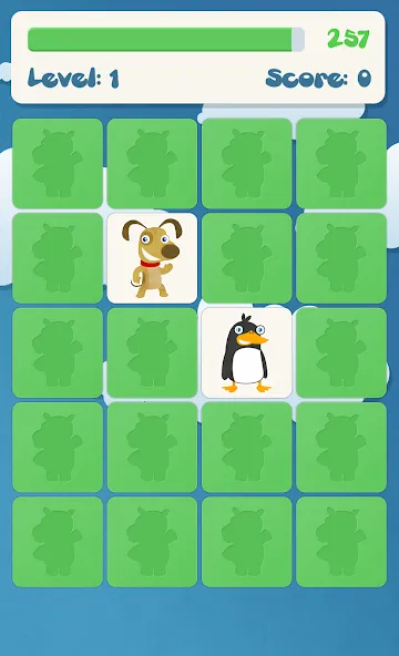 Animals memory game for kids  [МОД Menu] Screenshot 4