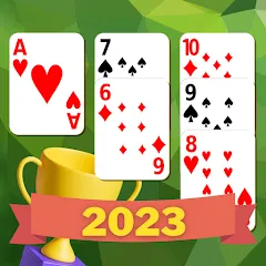 Взлом Klondike Solitaire Offline  [МОД Mega Pack] - стабильная версия apk на Андроид