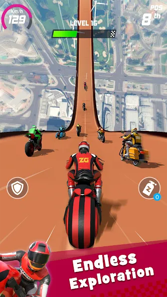 Bike Race: Racing Game (Байк Гейм 3D)  [МОД Бесконечные монеты] Screenshot 2