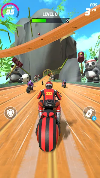 Bike Race: Racing Game (Байк Гейм 3D)  [МОД Бесконечные монеты] Screenshot 3