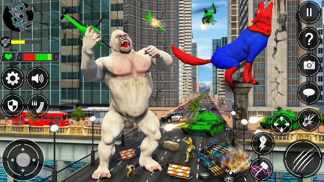 Giant Gorilla Bigfoot Monster (Энгри Горилла)  [МОД Mega Pack] Screenshot 4