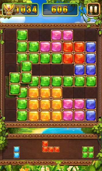 Puzzle Block Jewels (Пазл Блок Драгоценности)  [МОД Много денег] Screenshot 2