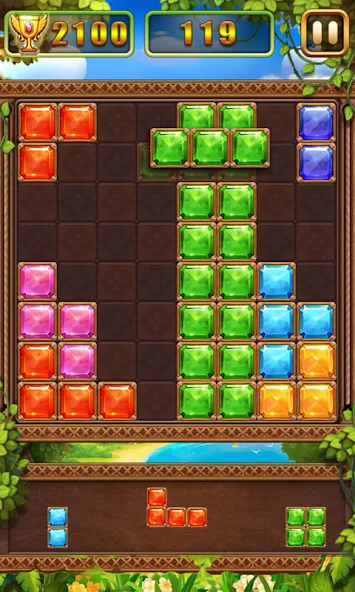 Puzzle Block Jewels (Пазл Блок Драгоценности)  [МОД Много денег] Screenshot 3