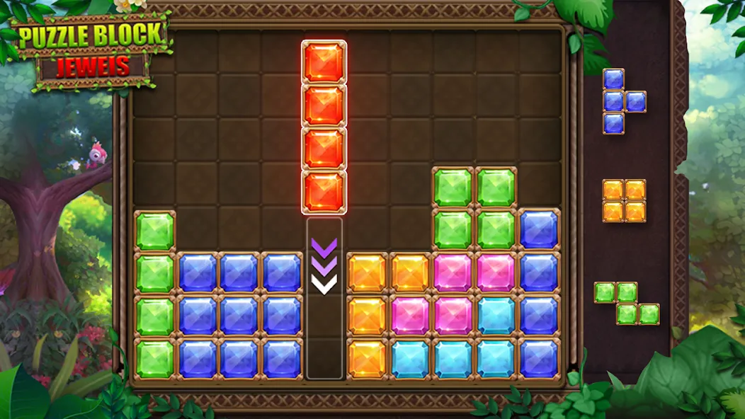 Puzzle Block Jewels (Пазл Блок Драгоценности)  [МОД Много денег] Screenshot 5