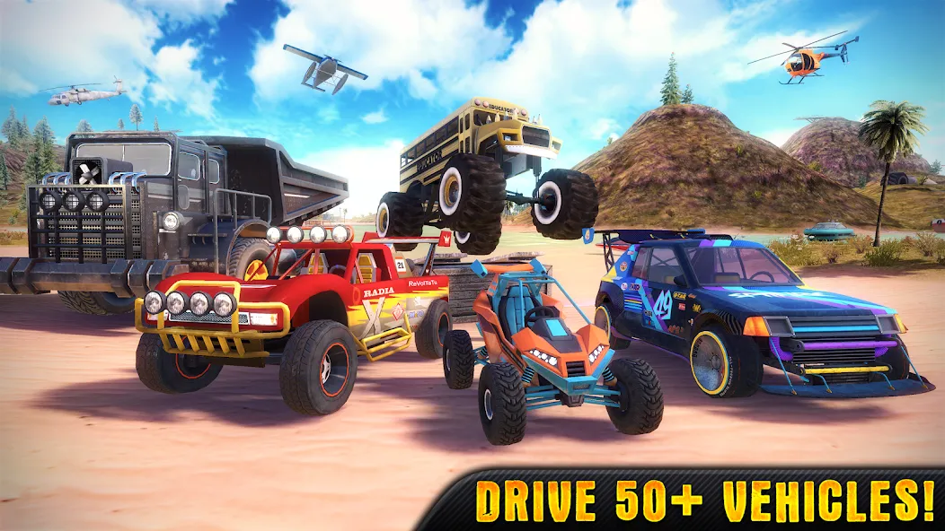 OTR - Offroad Car Driving Game (ОТР)  [МОД Бесконечные деньги] Screenshot 1