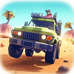 Скачать взлом Zombie Offroad Safari (Зомби оффроуд сафари)  [МОД Mega Pack] - полная версия apk на Андроид