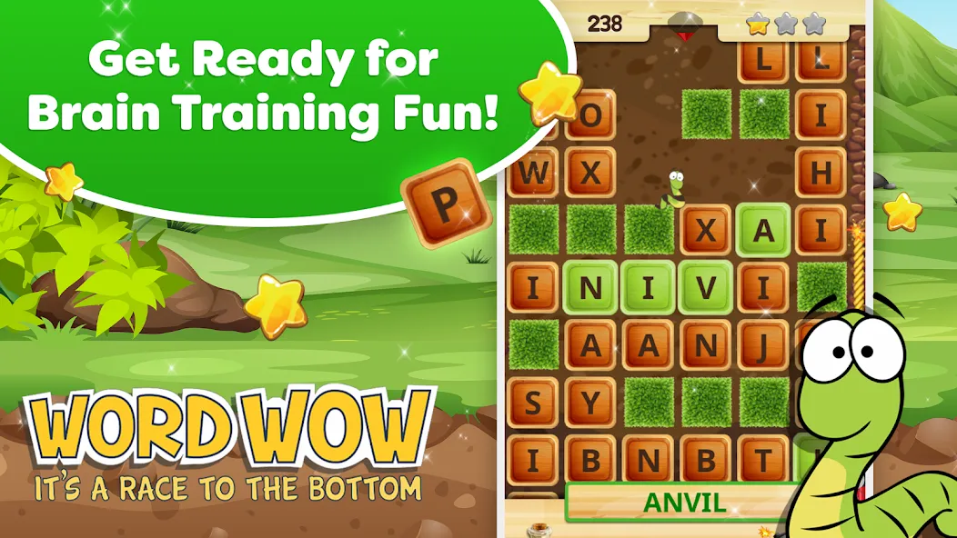 Word Wow - Brain training fun (Ворд Вау)  [МОД Бесконечные монеты] Screenshot 1