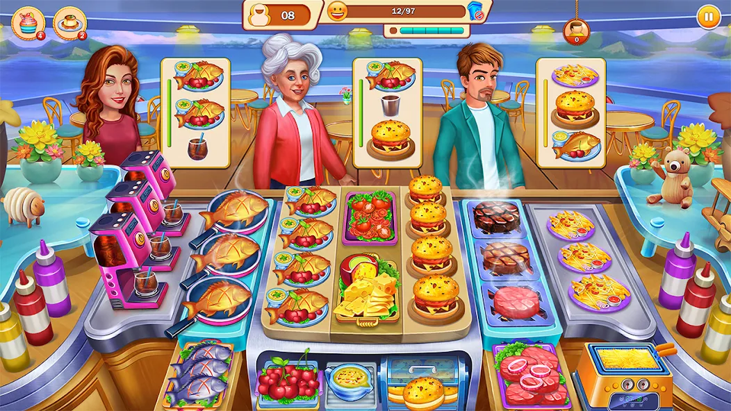 Food Cooking: Chef Restaurant  [МОД Бесконечные монеты] Screenshot 3