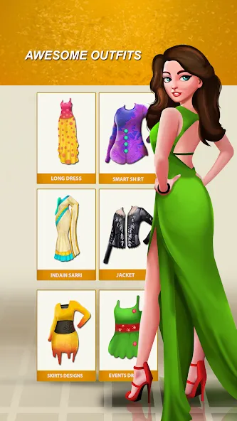 Girls Dress Up: Makeup Games  [МОД Unlocked] Screenshot 3