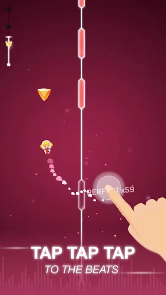 Dot n Beat  [МОД Бесконечные монеты] Screenshot 1