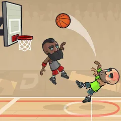 Взломанная Basketball Battle  [МОД Все открыто] - последняя версия apk на Андроид