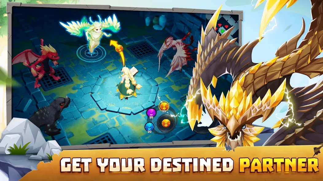 Summon Dragons (Саммон Драгонс)  [МОД Все открыто] Screenshot 5