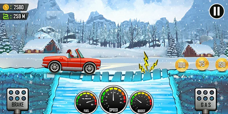 Racing the Hill  [МОД Menu] Screenshot 2