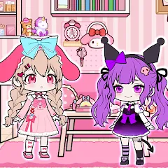 Скачать взломанную YOYO Doll School life Dress up (ЙОЙО Лайф ворлд)  [МОД Unlimited Money] - полная версия apk на Андроид