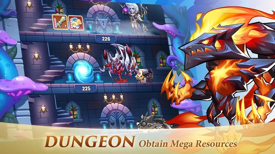 Idle Heroes (Айдел Хироес)  [МОД Много денег] Screenshot 5