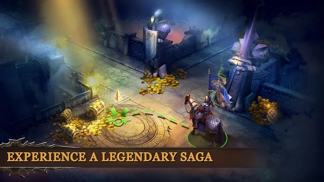 Dungeon & Heroes: 3D RPG  [МОД Бесконечные монеты] Screenshot 2