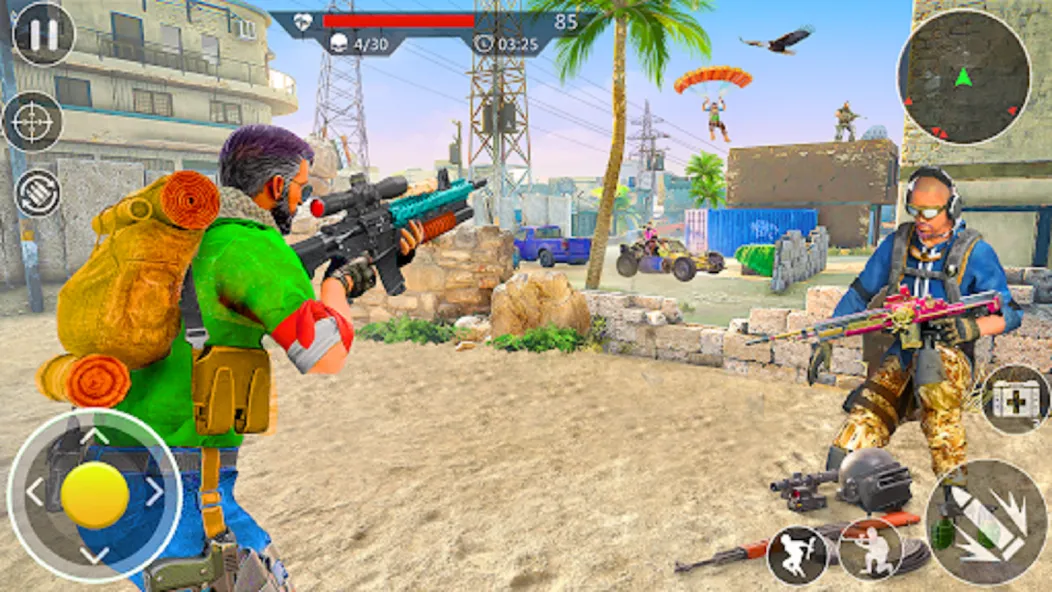 Elite Commando Shooting Games (Элитные игры стрельбы командос)  [МОД Unlocked] Screenshot 5