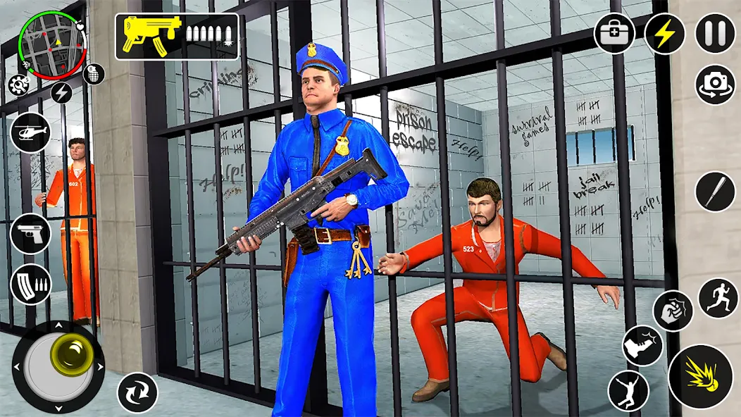 Grand Jailbreak Prison Escape (Гранд Побег из тюрьмы)  [МОД Unlimited Money] Screenshot 5