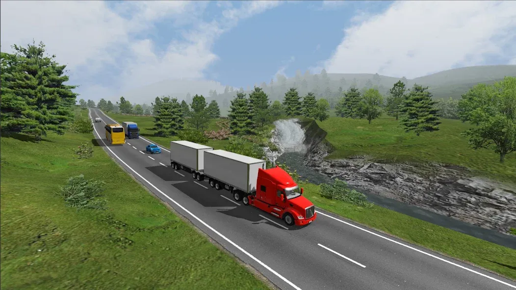 Universal Truck Simulator (Юниверсал Трак Симулятор)  [МОД Меню] Screenshot 3