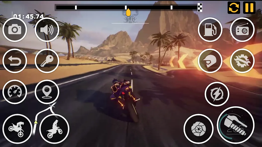 Bike Race Master: Bike Racing (Байк Рейс Мастер)  [МОД Menu] Screenshot 4