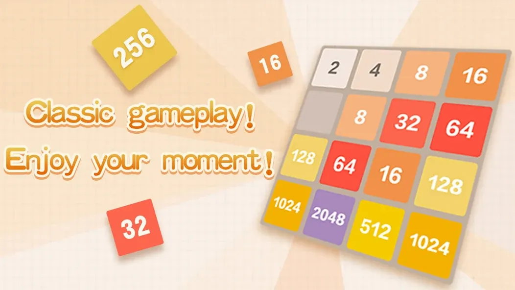 Number Charm: Slide Puzzle (Две тысячи сорок восемь)  [МОД Меню] Screenshot 1