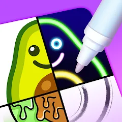 Взлом Drawing Carnival  [МОД Бесконечные монеты] - последняя версия apk на Андроид