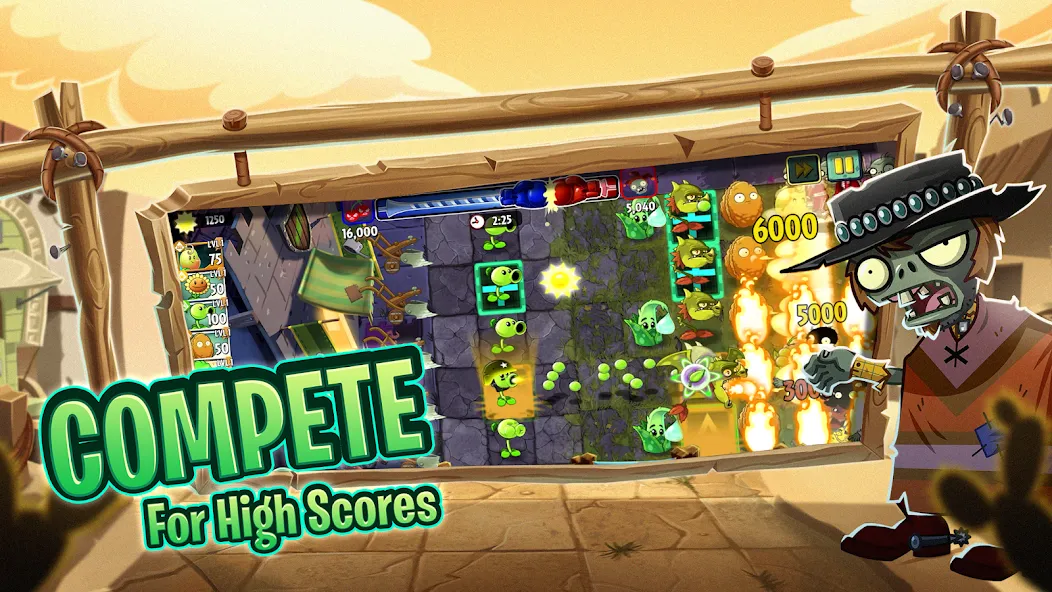 Plants vs. Zombies™ 2  [МОД Бесконечные монеты] Screenshot 5