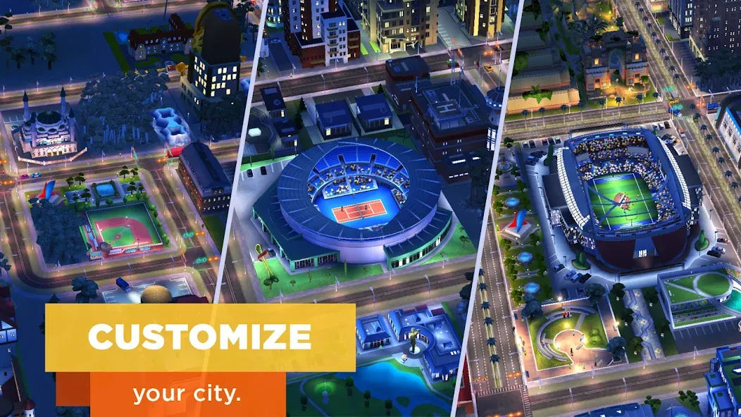 SimCity BuildIt (СимСити БилдИт)  [МОД Menu] Screenshot 1