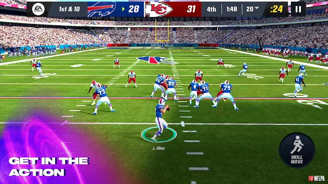 Madden NFL 24 Mobile Football (Мэдден НФЛ 23 Мобильный Футбол)  [МОД Много денег] Screenshot 1