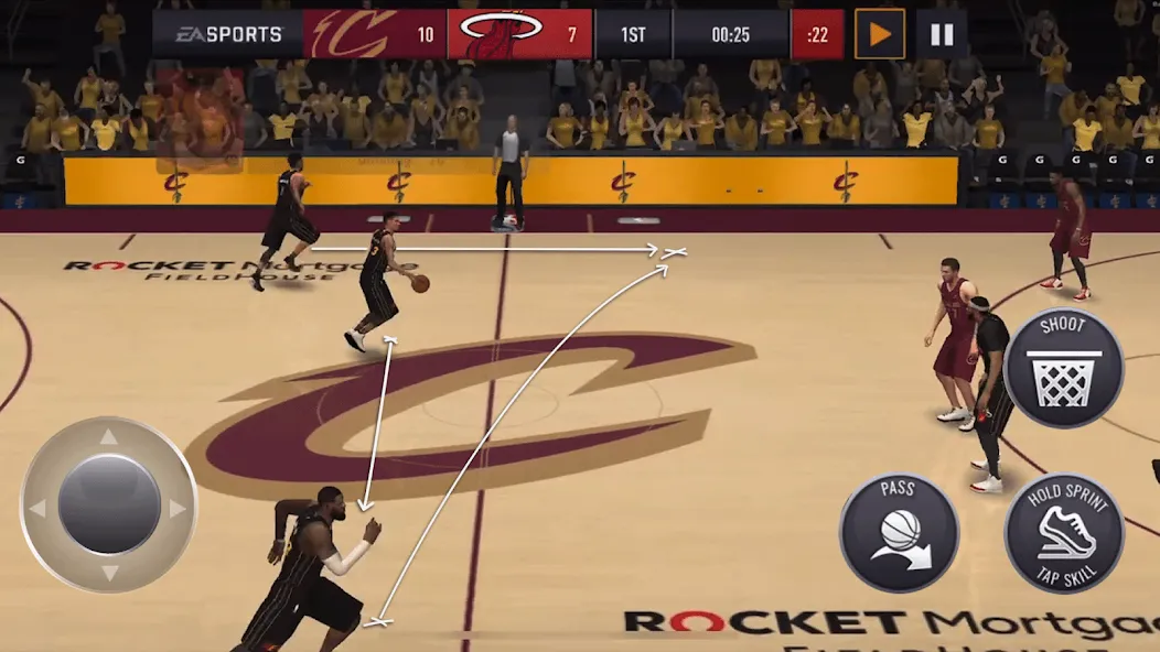 NBA LIVE Mobile Basketball (НБА Лайв Мобайл)  [МОД Unlimited Money] Screenshot 2