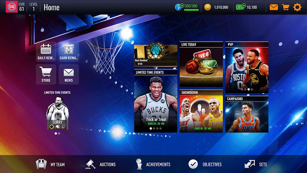 NBA Live Asia (НБА Лайв)  [МОД Menu] Screenshot 3