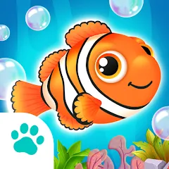 Скачать взломанную Baby Aquarium - Fish game  [МОД Много денег] - последняя версия apk на Андроид