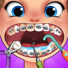 Скачать взлом Dentist games  [МОД Menu] - стабильная версия apk на Андроид