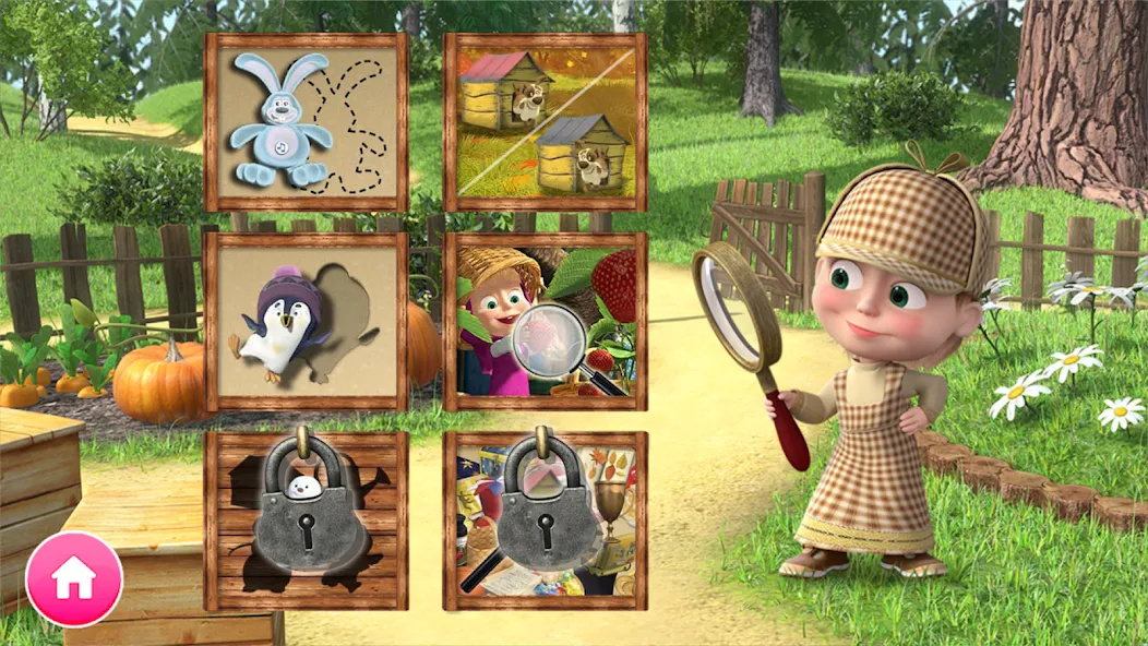 Masha and the Bear Educational  [МОД Много денег] Screenshot 1