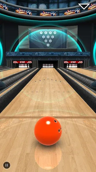 Bowling Game 3D (Боулинг игра 3D)  [МОД Бесконечные монеты] Screenshot 1