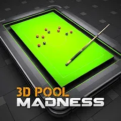 Скачать взлом 3D Pool Madness (Пул Безумие)  [МОД Menu] - стабильная версия apk на Андроид