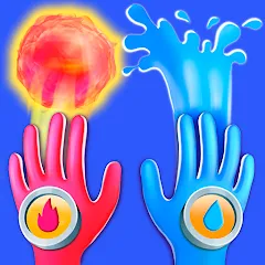 Взломанная Elemental Gloves - Magic Power (Элементальные перчатки)  [МОД Много монет] - стабильная версия apk на Андроид