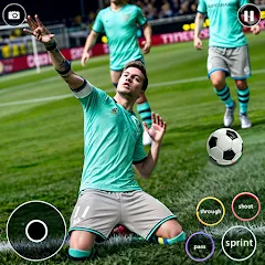 Скачать взломанную Soccer Games Football League (Соккер Геймс Футбол 2023)  [МОД Unlimited Money] - полная версия apk на Андроид