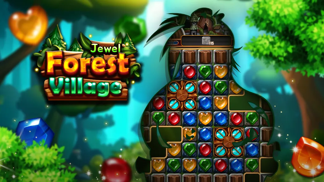 Jewel Forest Village (Джуэл Форест Виллидж)  [МОД Много денег] Screenshot 5